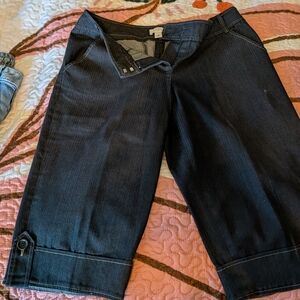 LOFT Dark Blue Denim Pants